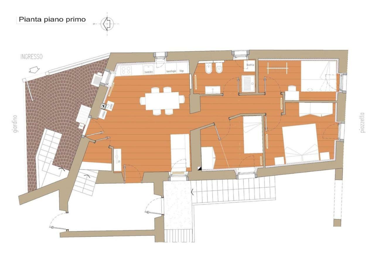 Appartamento Per Vacanze "Il Gelso" โรเวเรโต ภายนอก รูปภาพ